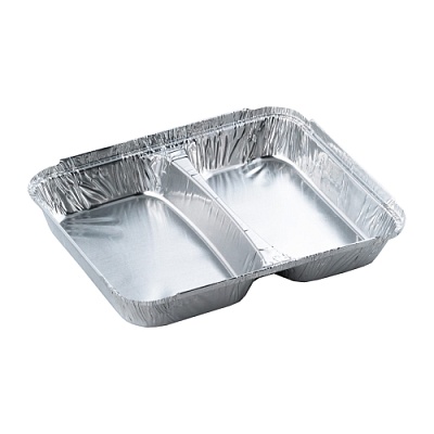 Форма алюминиевая  2х секц. 227х177х30мм 360/480мл SP2L (х50/400)