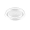 Крышка для бумажного контейнера круглая D=100мм для 300, 400, 500мл PP ANTIFOG lid Round Bowl цвет прозр. OSQ (х450)
