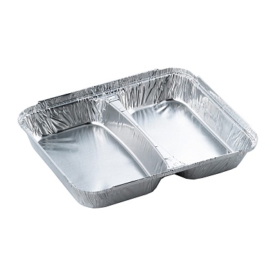 Форма алюминиевая  2х секц. 227х177х30мм 360/480мл SP2L (х50/400)